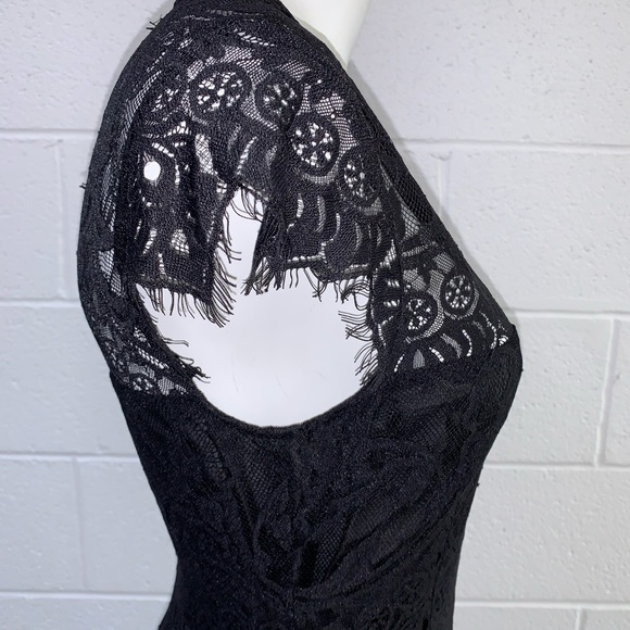 BB Dakota Rylin Black Lace Dress from Nordstrom - Picture 4 of 7